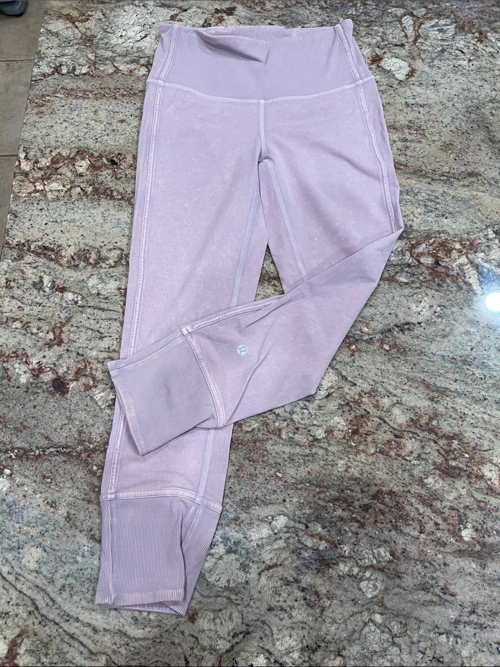 Lulu 🍋 Lavender Pink High-Waist Active Leggings S:6